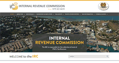 Desktop Screenshot of irc.gov.pg