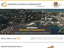 Tablet Screenshot of irc.gov.pg